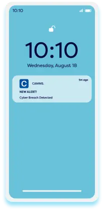 Mobile alert notification ensures all incidents are escalated to the right people